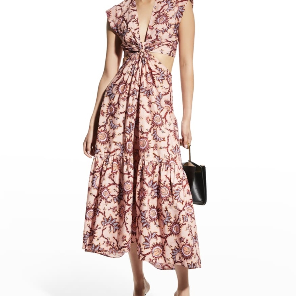 Alexandria Cut out midi dress by A.L.C